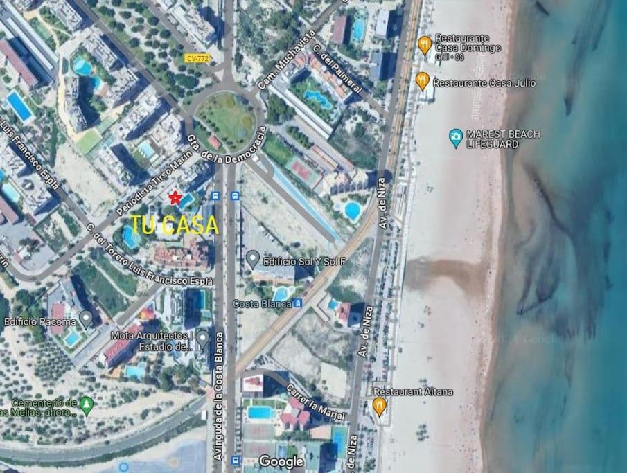 Cozy 3Br: Ac & Park, Beach 4Min Walk, Golf 15 Min Benimagrell Extérieur photo